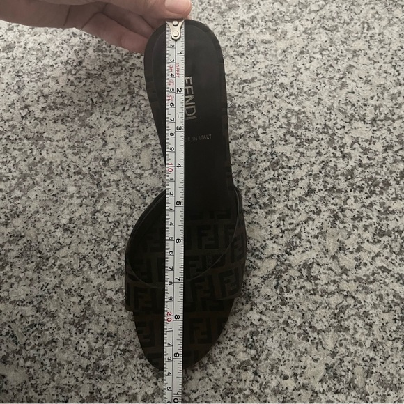 Fendi Zucca Kitten Heels - Picture 15 of 16